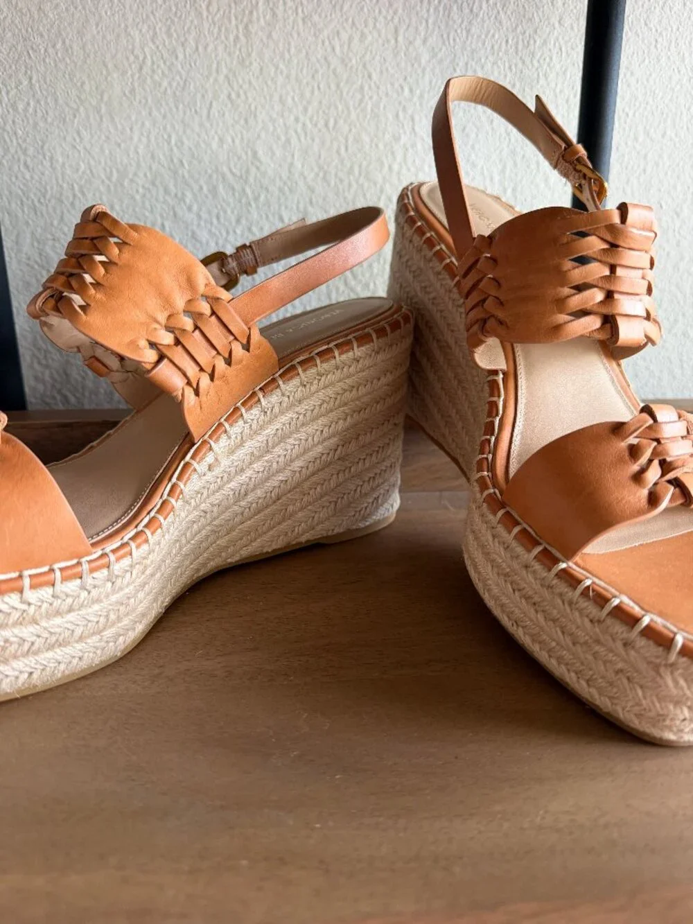 VERONICA BEARD Riya Espadrille Platform Wedge Sandals New Sz.10